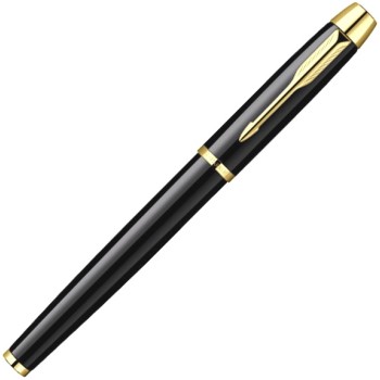 Перьевая ручка Parker I.M. Metal F220, Deep Black GT (Перо F)