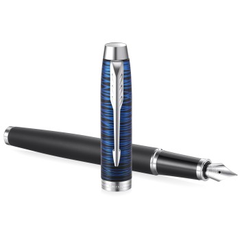 Ручка перьевая Parker IM Core 2019 SE F320, Blue Origin (Перо F)