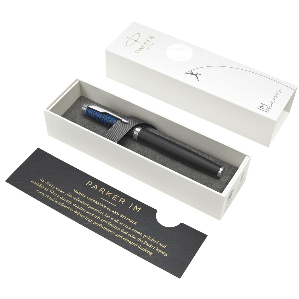 Ручка перьевая Parker IM Core 2019 SE F320, Blue Origin (Перо F)