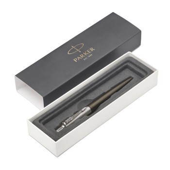 Ручка шариковая Parker Jotter Premium K176, Tower Grey Diagonal CT