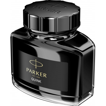 Флакон с черными чернилами для перьевых ручек Parker, Bottle Quink Z13