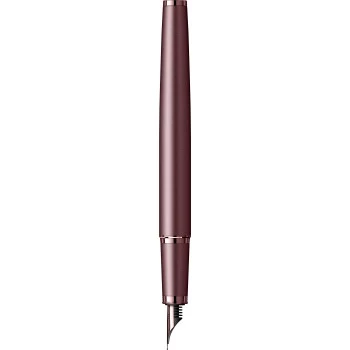 Ручка перьевая Parker IM Monochrome F328, Burgundy PVD (Перо M)