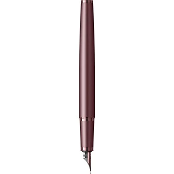 Ручка перьевая Parker IM Monochrome F328, Burgundy PVD (Перо M)