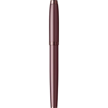 Ручка перьевая Parker IM Monochrome F328, Burgundy PVD (Перо M)