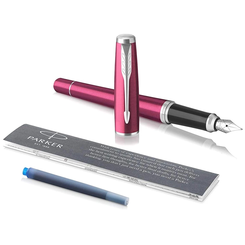 Ручка перьевая Parker Urban Core F309, Vibrant Magenta CT (Перо F)